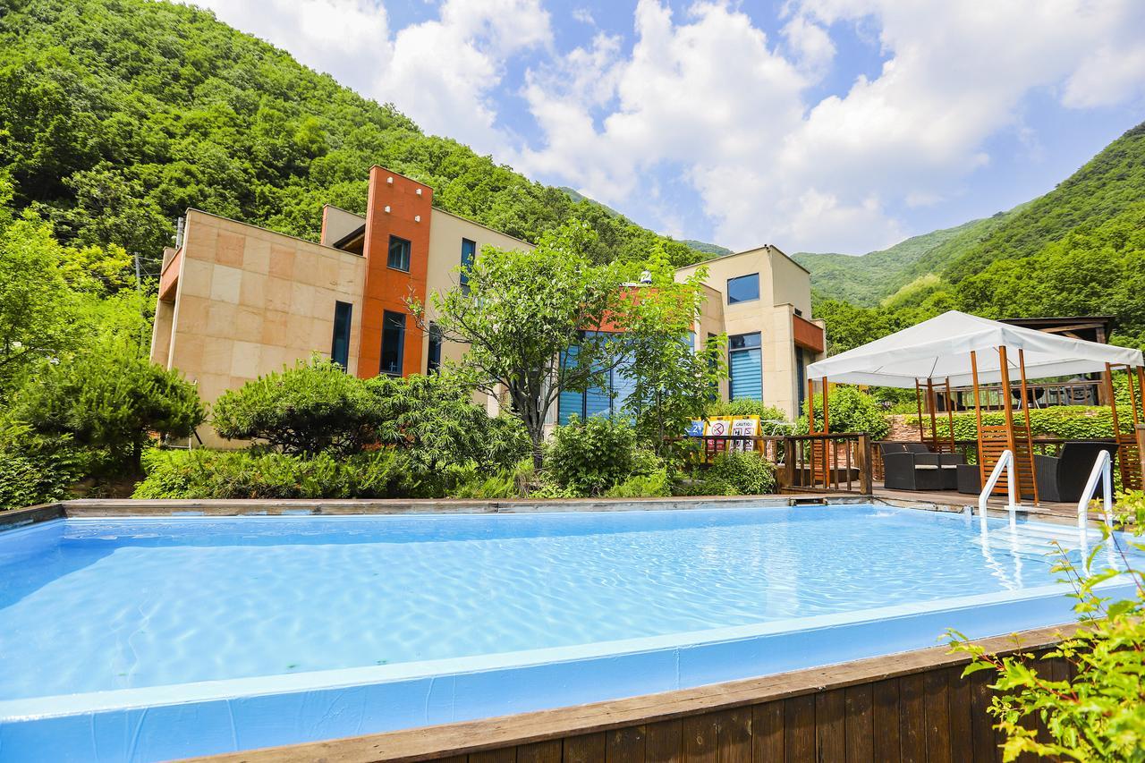 Penatess Pool Villa Chungju Luaran gambar